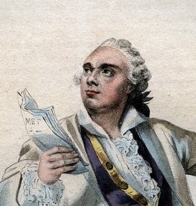 Portret van Lekain (1729-1778), Franse acteur. door French School