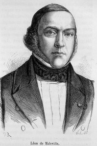 Portret van Leon de Maleville, politicus 1803-1879 door French School