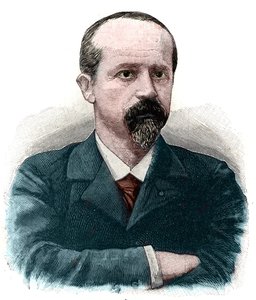 Portret van Louis Jean Baptiste Lepine, Franse advocaat en politicus, uitvinder van de Lepine-wedstrijd door French School