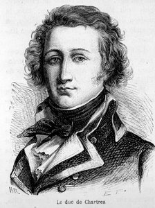 Portret van Louis Philippe II Joseph, Hertog van Orléans en Chartres, bekend als Philippe Egalité door French School