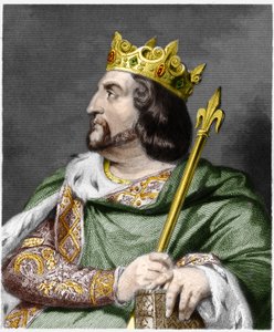 Portret van Lodewijk VI de Dikke (1081-1137), koning van Frankrijk - in 