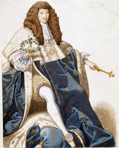 Portret van Lodewijk XIV, jong. door French School