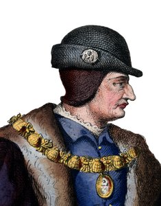 Portret van Lodewijk XI van Frankrijk