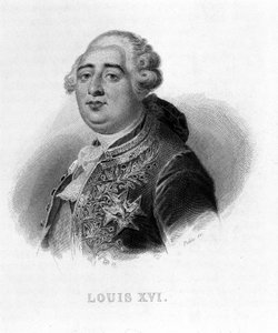 Portret van Lodewijk XVI - in 