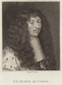Portret van Louis de Bourbon, Prins van Condé door French School
