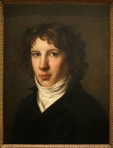 Portret van Louis de Saint Just (Saint-Just) door French School