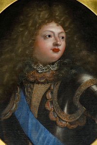 Portret van Louis le Dauphin door French School
