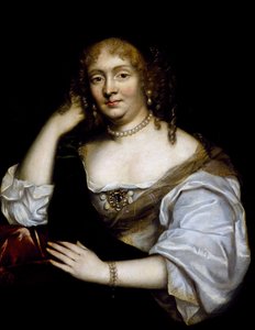 Portret van Madame de Sevigne, na 1670 door French School