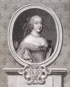 Portret van Mademoiselle de Montpensier genaamd 
