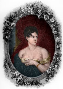 Portret van Marguerite Josephine Wiemer (Marguerite Georges) door French School
