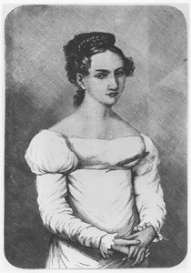 Portret van Maria Wereszczaka door French School