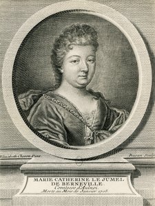 Portret van Marie Catherine Le Jumel de Barneville door French School