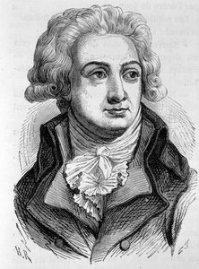 Portret van Marie Jean Herault de Sechelles (1759-1794), Franse politicus - in 
