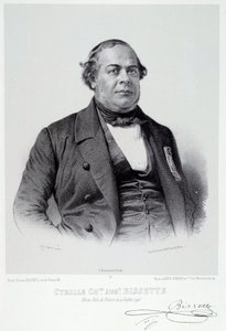 Portret van de Martinikaanse politicus Cyrille Charles Auguste Bissette (1795-1858), een groot voorstander van de afschaffing van slavernij in Frankrijk door French School