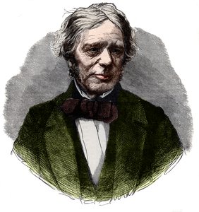 Portret van Michael Faraday door French School