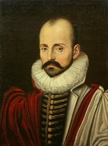 Portret van Michel Eyquem de Montaigne, Franse humanistische filosoof
