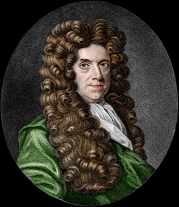 Portret van Nehemiah Grew (1641-1721), Engelse botanicus door French School