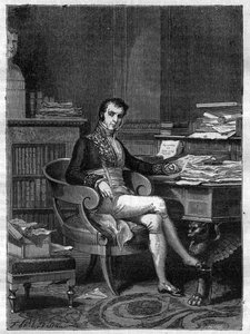 Portret van Nicolas Francois Mollien (1758-1850), Franse politicus - in 