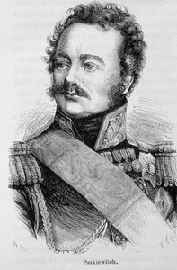 Portret van Paskiewitch (of Paskeevich), Russische maarschalk (1782 - 1856) - in "L