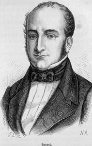 Portret van Paul Jean Pierre Sauzet (1809-1876) door French School
