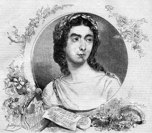 Portret van Pauline Viardot (1821-1910), Franse zangeres, in de opera 
