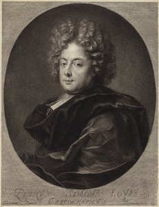 Portret van Petrus Simon door French School