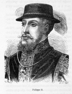 Portret van Filips II (Philippe-Auguste) - in 