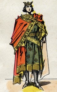 Portret van Filips V de Lange (1294 - 1322), Koning van Frankrijk.