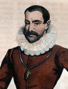 Portret van Philippe Duplessis Mornay (1549-1623), heer van Plessis Marly, Franse protestantse schrijver door French School