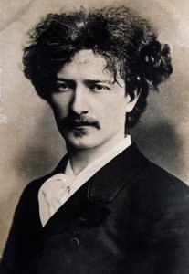 Portret van de Poolse componist Ignacy Jan Paderewski (1860-1941).