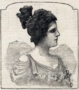 Portret van prinses Caraman-Chimay (Clara Ward - 1873 - 1916)