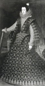 Portret van Prinses Elisabeth van Frankrijk door French School
