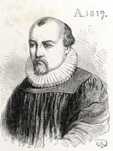 Portret van Solomon de Caus (1576-1624), Franse natuurkundige - in 