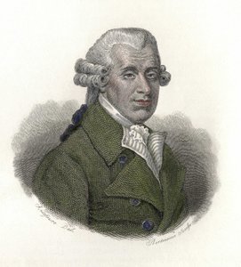 Portret van William Hawes door French School