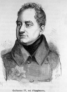 Portret van Willem IV, Koning van Engeland (1765-1837)