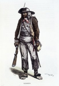 Portret van een Vendée contrarevolutionair