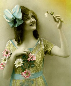 Portret van een vrouw ca. 1898