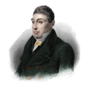 Portret van generaal La Fayette (Marie Gilbert Mottier, Markies de Lafayette) (1757-1834), Franse aristocraat, militair officier en politicus. in 