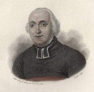 Portret van de Abbe Carron (1760-1820), biograaf, Franse moralistische schrijver. in 