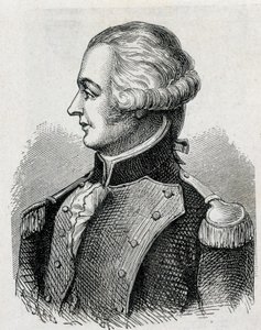 Portret van de Markies de Jouffroy (1751 - 1832) - uit "Album van Wetenschap; beroemde geleerden; Grote ontdekkingen" 1896 door French School