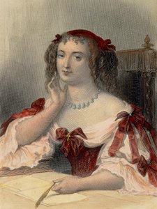 Portret van de markiezin de Sevigne door French School