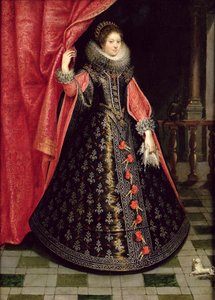 Portret vermoedelijk van Henrietta Maria van Frankrijk