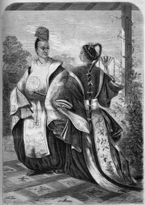 Portretten van Keizer Komei (1831-1867)