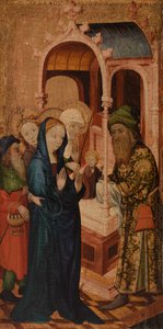 Presentatie van Christus in de Tempel, 1400 door French School