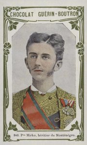 Prins Mirko, Erfgenaam van Montenegro door French School