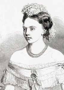 Prinses Frederica Wilhelmina Louise Elisabeth Alexandrine van Pruisen, uit L