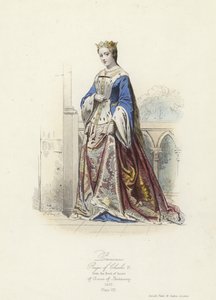 Prinses uit het bewind van Karel VI van Frankrijk door French School