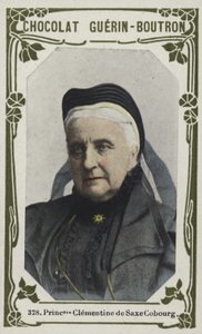 Prinses Clementine van Saksen-Coburg door French School
