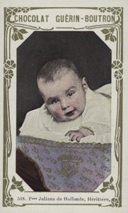 Prinses Juliana van Nederland, Erfgename