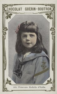 Prinses Mafalda van Italië door French School